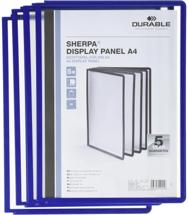 Kapsa Sherpa Durable A4, modrá