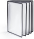 Prezentační panel SHERPA PANEL PLUS - A4, černý 559001