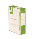 Archivační krabice Q-Connect - A4, bílozelená, 8 cm