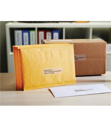 Štítky pro LabelWriter Dymo - 89 x 36 mm, transparentní, 260 ks