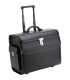 Pilotní kufr Alassio MONDO na kolečkách, 2 kombinované zámky, černá (45033)