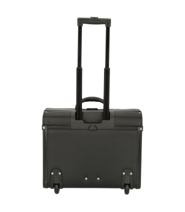 Pilotní kufr Alassio MONDO na kolečkách, 2 kombinované zámky, černá (45033)