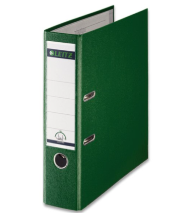 Pákový pořadač Leitz 180° MAXI - A4+, šíře hřbetu 8 cm, zelený