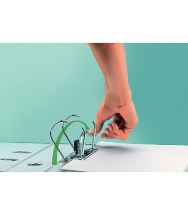 Pákový pořadač Leitz 180° MAXI - A4+, šíře hřbetu 8 cm, zelený