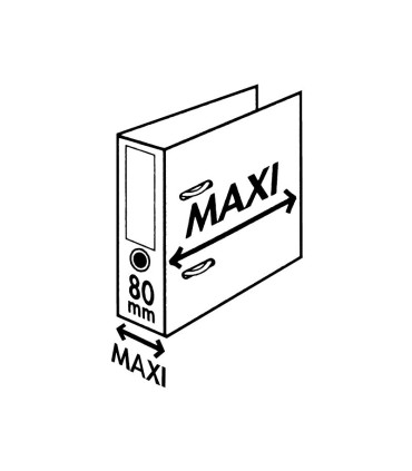 Pákový pořadač Leitz 180° MAXI - A4+, šíře hřbetu 8 cm, zelený