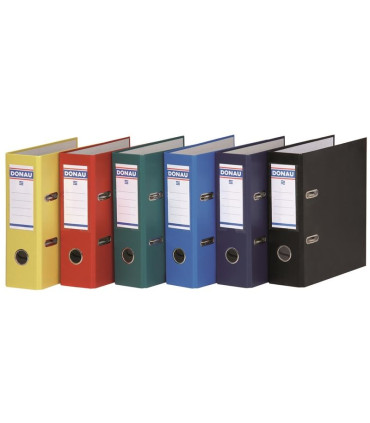 Pákový pořadač Donau A5 - šíře hřbetu 7 cm, tmavě modrý