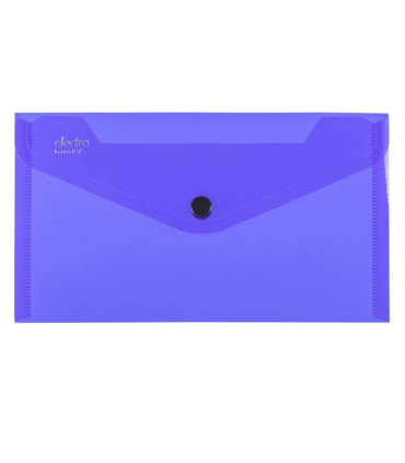 Zakládací pouzdro s drukem Electra - DL, tmavě modré , 5 ks