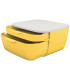 Zásuvkový box Leitz Cosy - dvouzásuvkový, teple žlutá