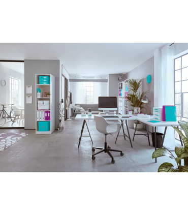 Zásuvkový box Leitz Click&Store WOW - 4 zásuvky, ledově modrá