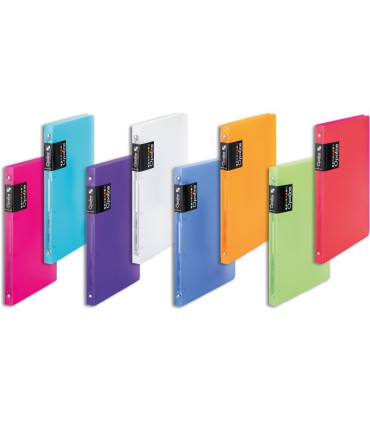 4kroužkový pořadač Opaline - A4, šíře hřbetu 2 cm, modrý