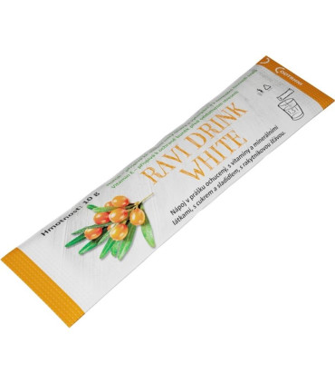 Ochranný nápoj RAVI - s rakytníkem, 20 x 10 g