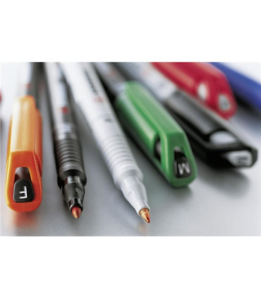 Permanentní popisovač STABILO OHPen universal 841S - červený