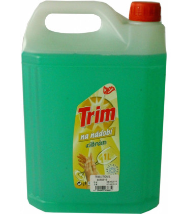 Prostředek na nádobí Trim - citron, 5 l