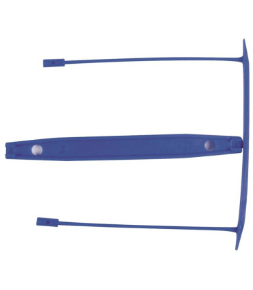 Archivační spony Q-Connect - E-klip, modré, 100 ks