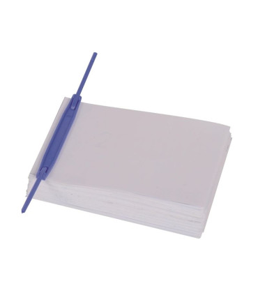 Archivační spony Q-Connect - E-klip, modré, 100 ks