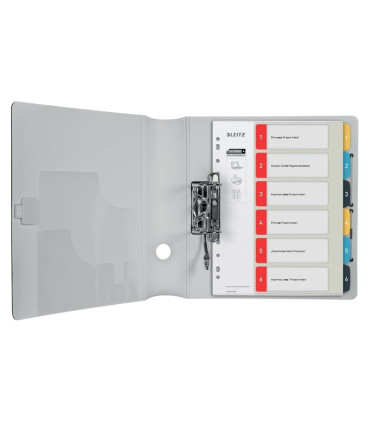 Plastové rozlišovače Leitz Cosy - barevné, sada 1-6, A4+