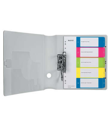 Plastové rozlišovače Leitz WOW - A4+, barevný, sada 1-5