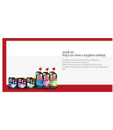 WC Gel Crystal Citrus Fresh  čistič 750ml