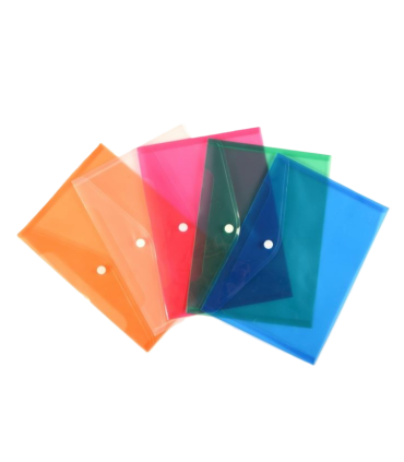 Zakládací pouzdro s drukem - A5, mix barev, 25 ks