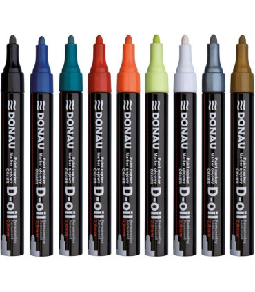 Lakový popisovač Donau - hrot 2,8 mm, zlatý