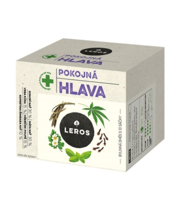 Bylinný čaj Leros - pokojná hlava, 10x 1,5 g