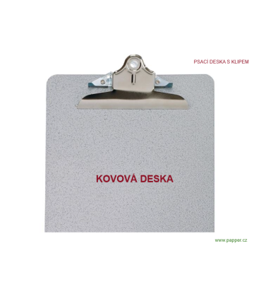 Psací podložka s klipem Q-Connect - A4, kovová