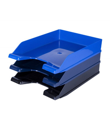 Zásuvka Donau - A4, plastová, černá