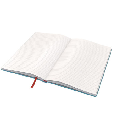 Zápisník Leitz Cosy - A5, linkovaný, hebké tvrdé desky, klidná modrá