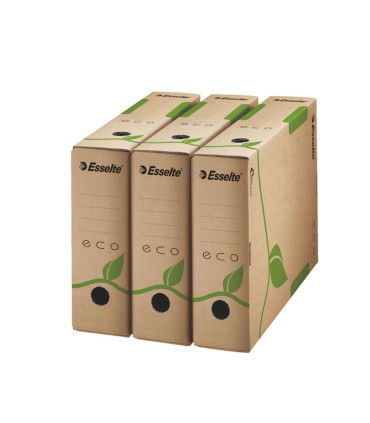 Archivační krabice Esselte ECO - hnědá, 8 cm