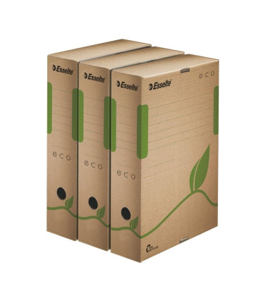 Archivační krabice Esselte ECO - hnědá, 8 cm