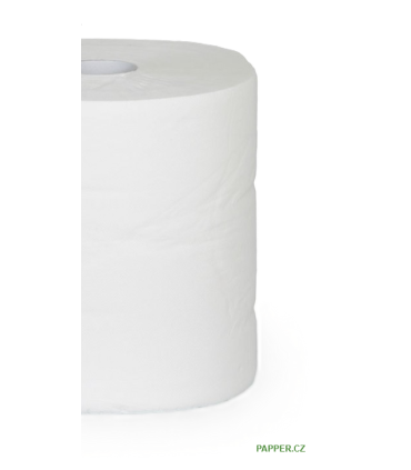Papírové utěrky v roli Maxi v rolích - 2vrstvé, bílý recykl, 6 ks