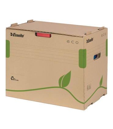 Archivační krabice Esselte ECO - na pořadače, hnědá, 42,7 x 34,3 x 30,5 cm
