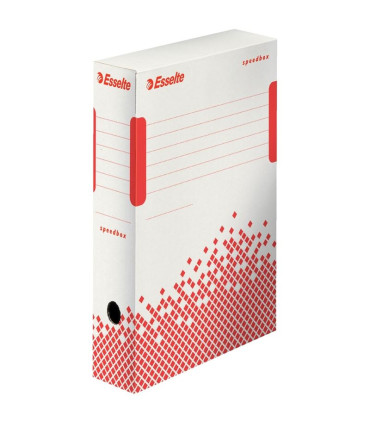 Archivační krabice Esselte Speedbox - bílá, 8 x 35 x 25 cm
