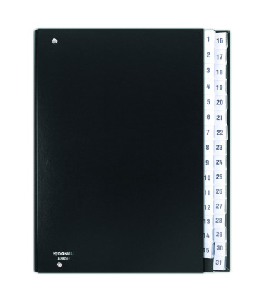 Třídicí kniha Donau - A4, 1-31, černá