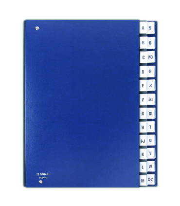 Třídicí kniha Donau - A4, A-Z, modrá navy