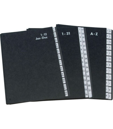 Třídicí kniha Q-Connect - A4, 1-31, černá