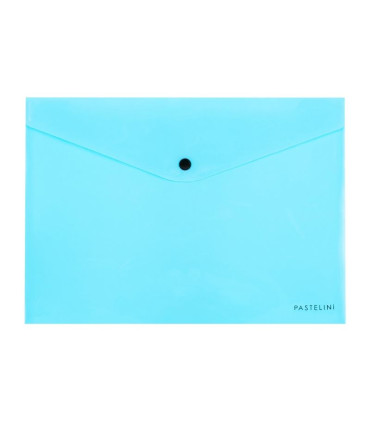Zakládací pouzdro s drukem Pastelini - A4, modré