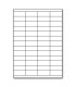 Snímatelné etikety, bílé, rozměr 52,5 x 21,2 mm, 5200 ks
