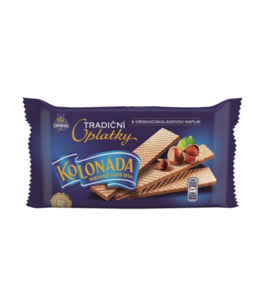 Oplatky Kolonáda - tradiční, oříško-čokoládové, 140 g