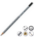 Grafitová tužka Faber-Castell Grip 2001 - s pryží, HB, 12 ks