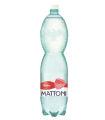 Minerální voda Mattoni - malina, perlivá, 6x 1,5 l