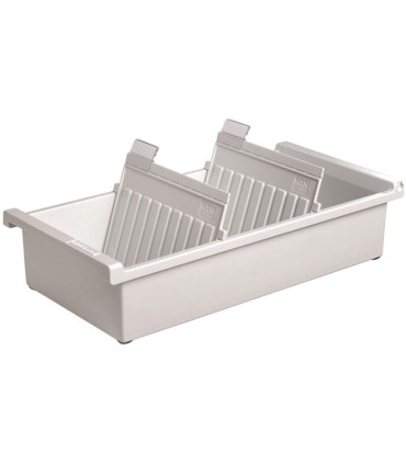 Kartotéka HAN A6 - 171 x 76 x 346 mm, na šířku, šedá (956-0)