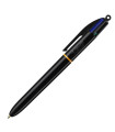 Kuličkové pero Bic PRO - čtyřbarevné, s očkem pro zavěšení, černé