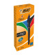 Kuličkové pero Bic PRO - čtyřbarevné, s očkem pro zavěšení, černé