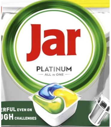 Tablety do myčky Jar Platinum - citron, 125 ks