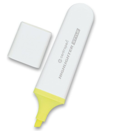 Zvýrazňovač Centropen 6252 Style - žlutý