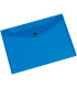 Zakládací pouzdro s drukem Q-Connect - A5, 172 mic, modré, 1 ks
