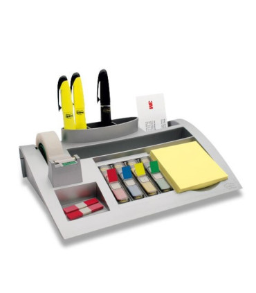 3M Post-it stolní organizér + základní balení bločků a lepicí pásky