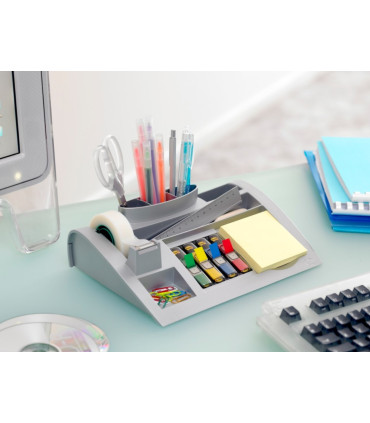 3M Post-it stolní organizér + základní balení bločků a lepicí pásky