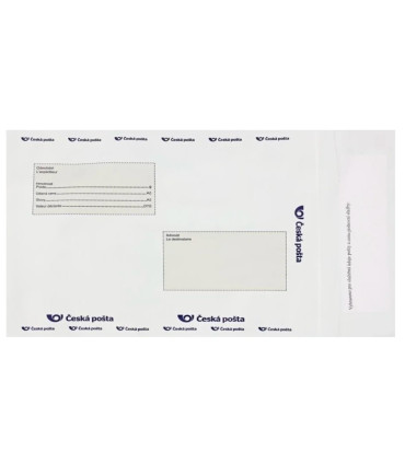 Plastová obálka C4 - na cenné dokumenty, 1 ks